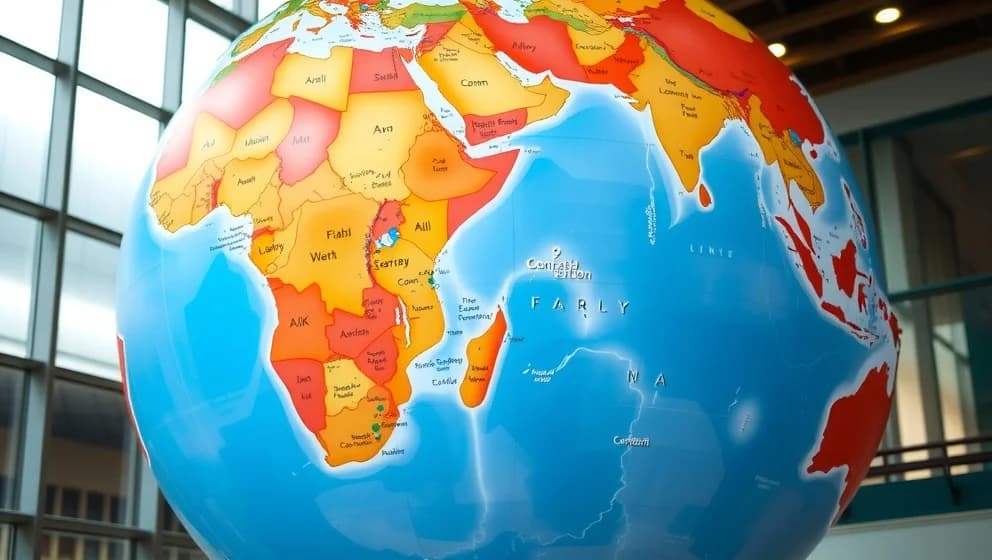 Hur många världsdelar finns det egentligen