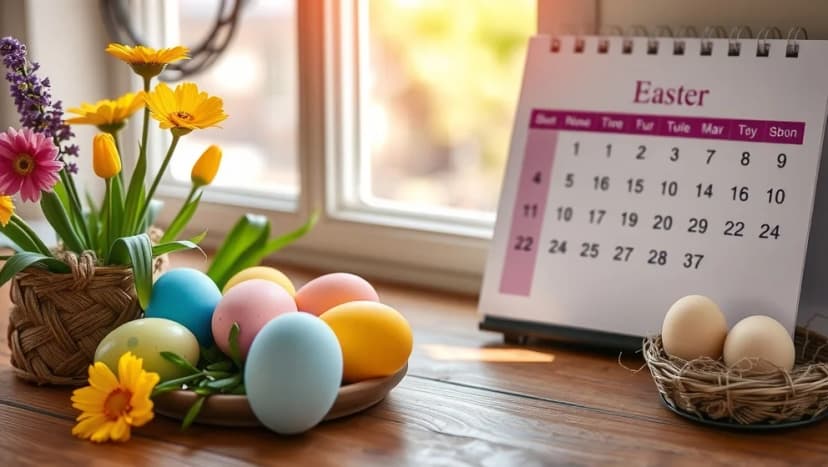 När är påsk 2024 och 2025