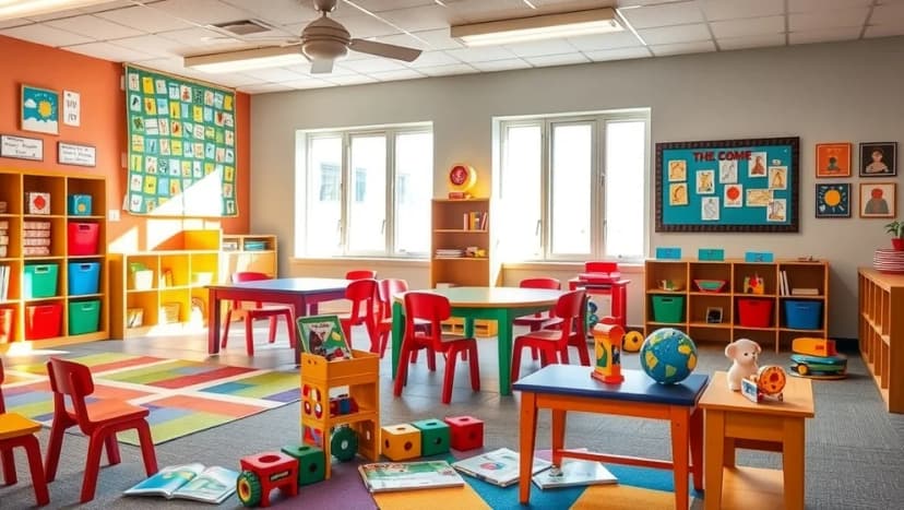 Pappa på förskolan vägen dit